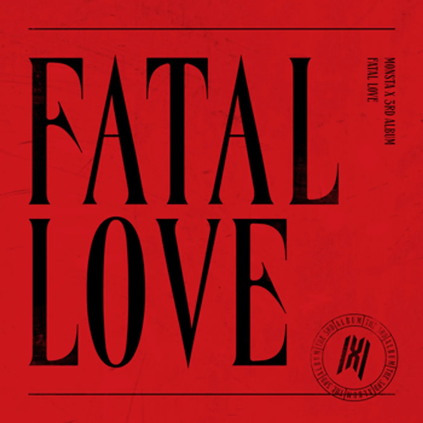MONSTA X FATAL LOVE CD