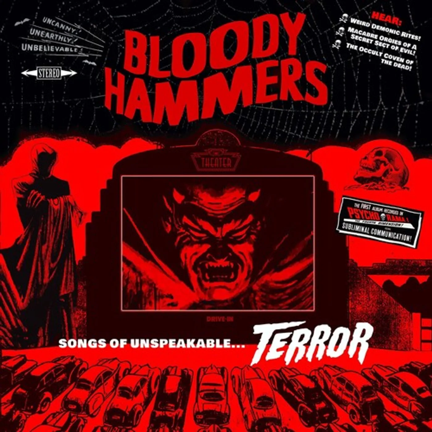 Bloody Hammers Songs Of Unspeakable Terror Vinyl Record