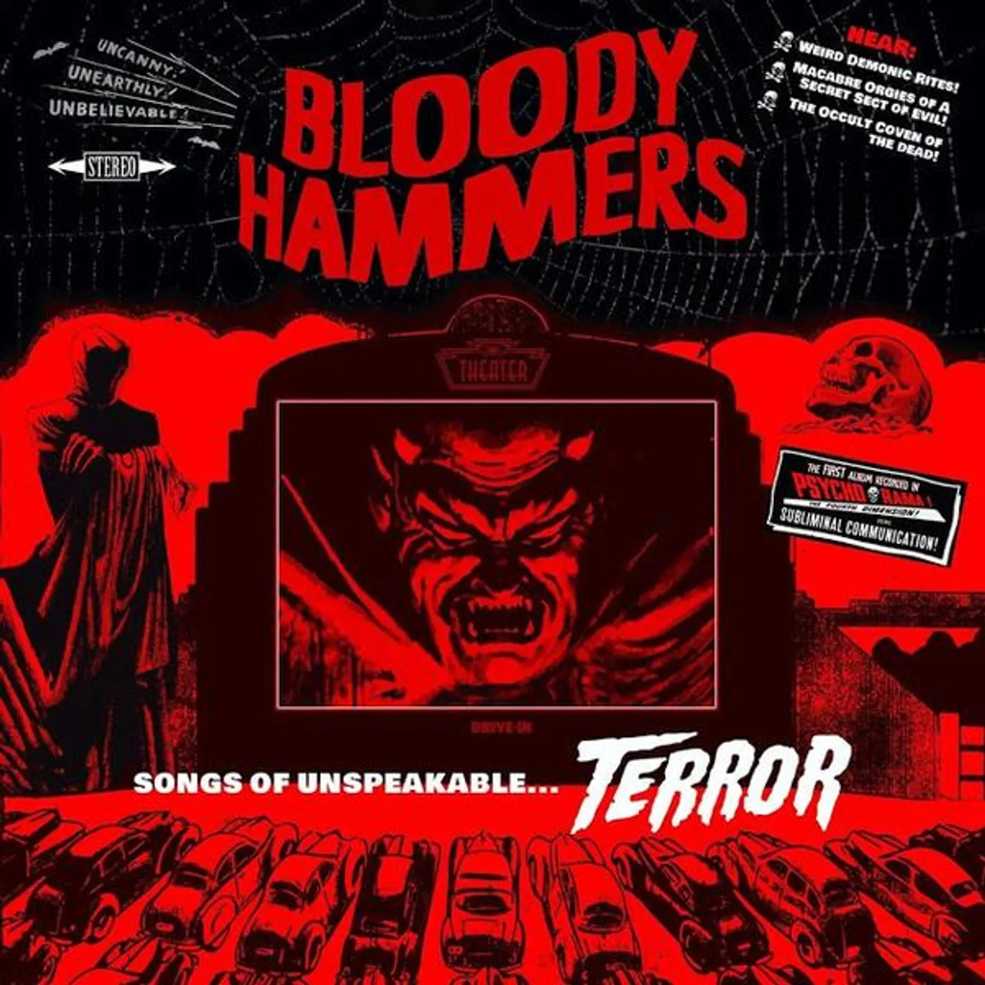 Bloody Hammers Songs Of Unspeakable Terror Vinyl Record