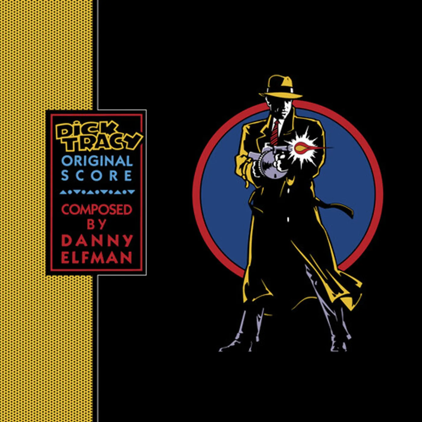 Danny Elfman Dick Tracy (Original Score) (Blue, Clear) Vinyl Record