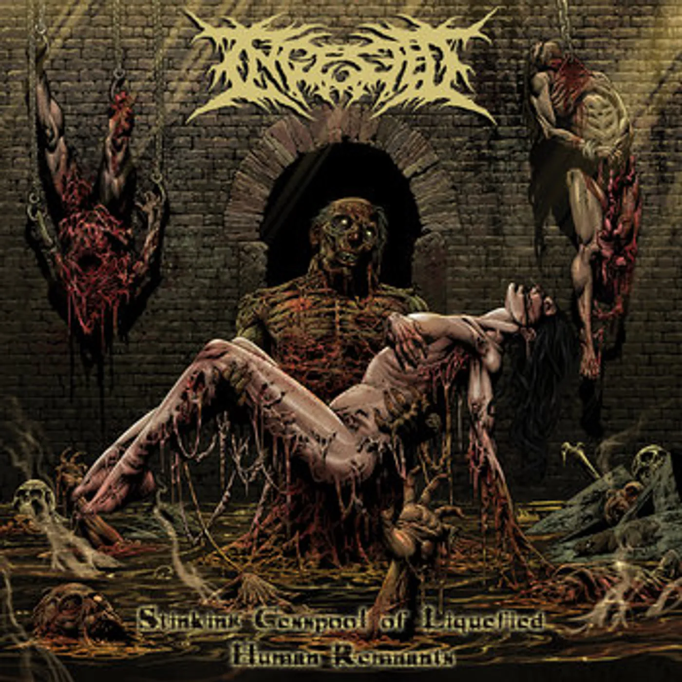 Ingested STINKING CESSPOOL OF LIQUIFIED HUMAN REMNANTS Vinyl Record