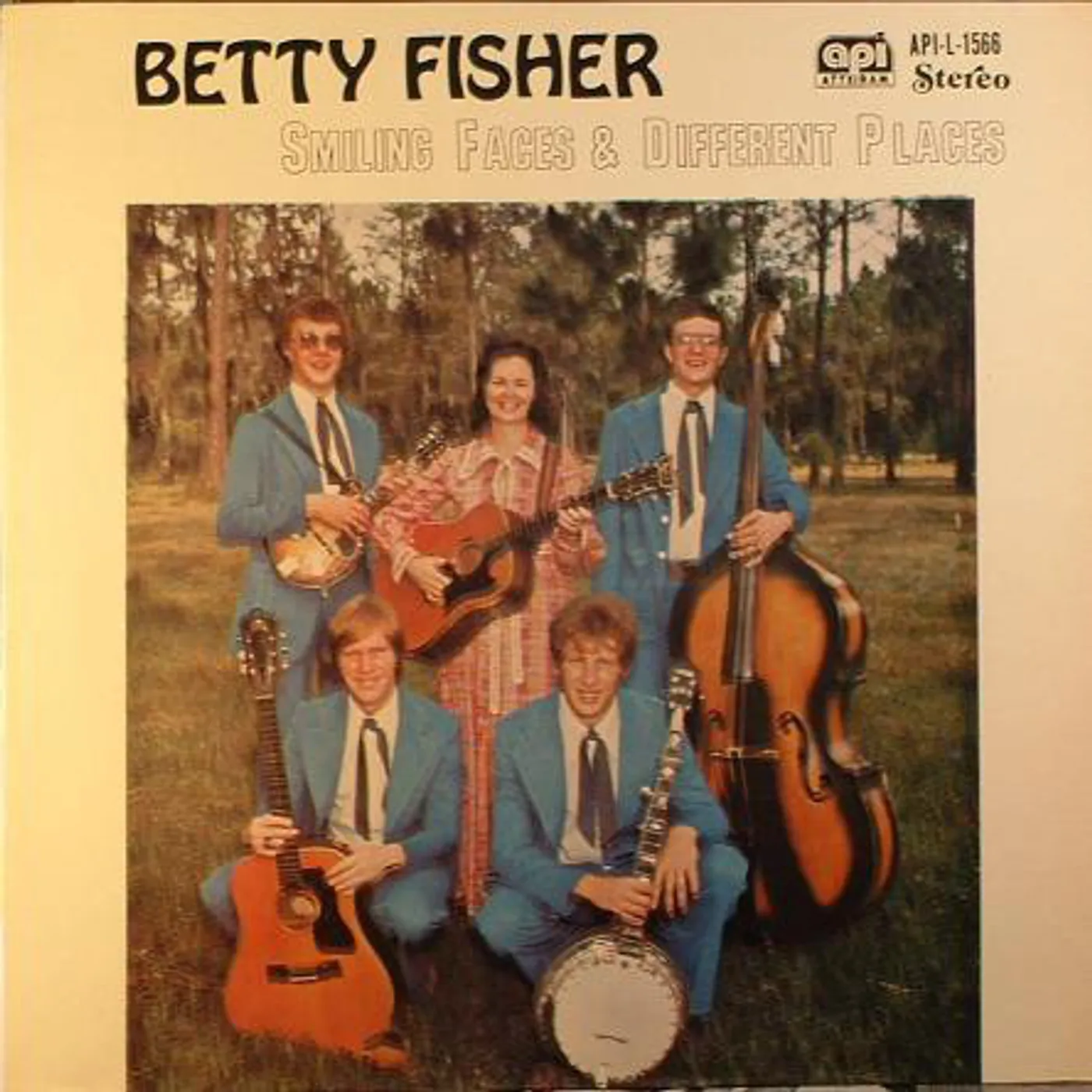 Betty Fisher SMILING FACES & DIFFERENT PLACES CD