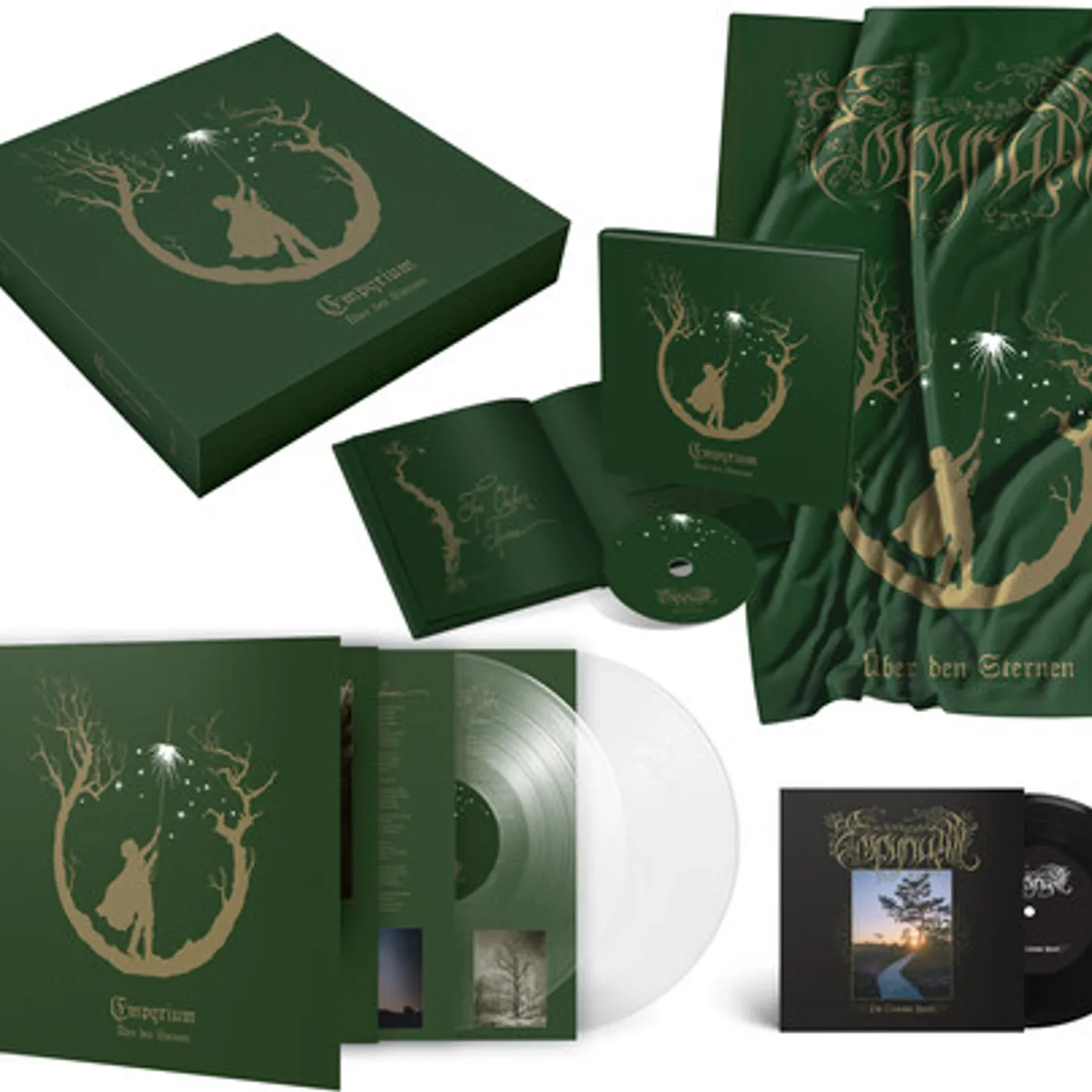 Empyrium UBER DEN STERNEN (COMPLETE BOX) Vinyl Record