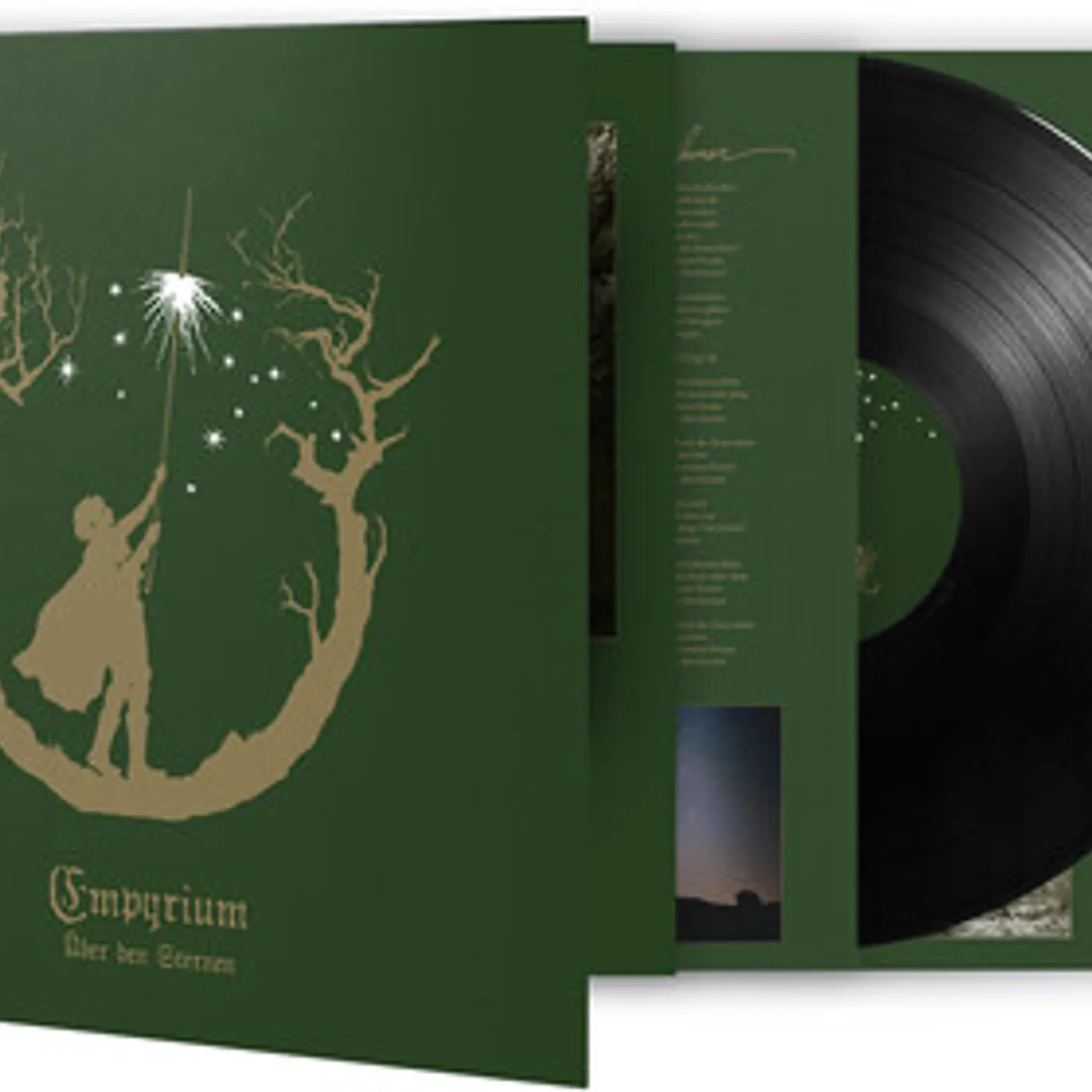 Empyrium UBER DEN STERNEN Vinyl Record