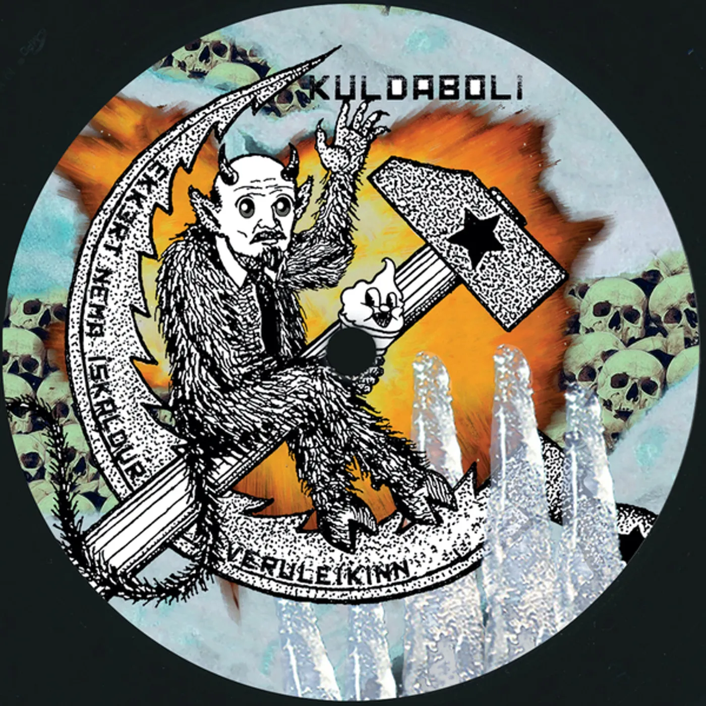 Kuldaboli EKKERT NEMA ISKALDUR VERULEIKINN Vinyl Record