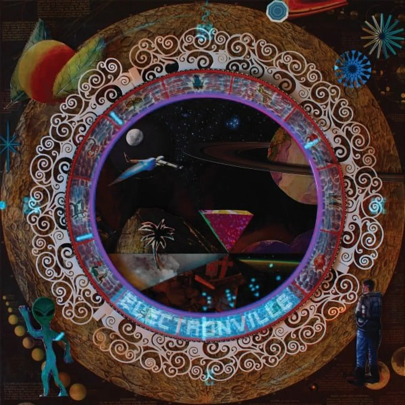 The Aliens ELECTRONVILLE Vinyl Record