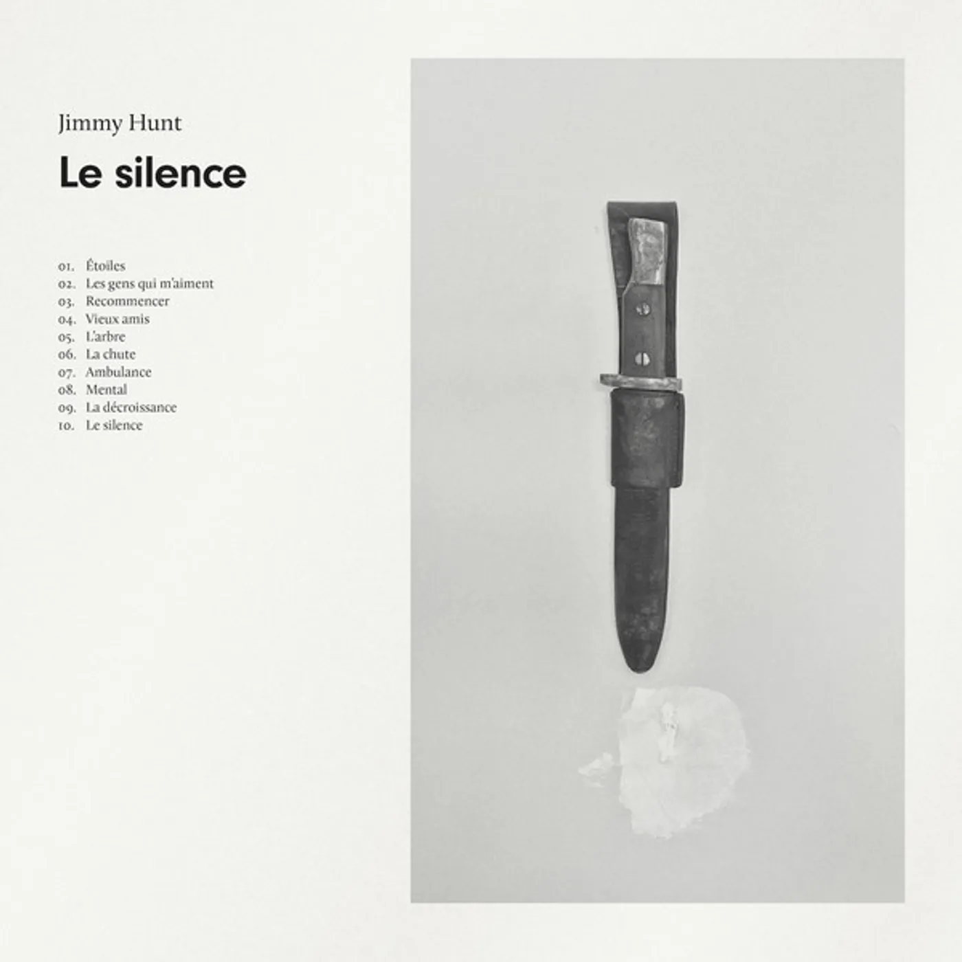 Jimmy Hunt Le silence Vinyl Record