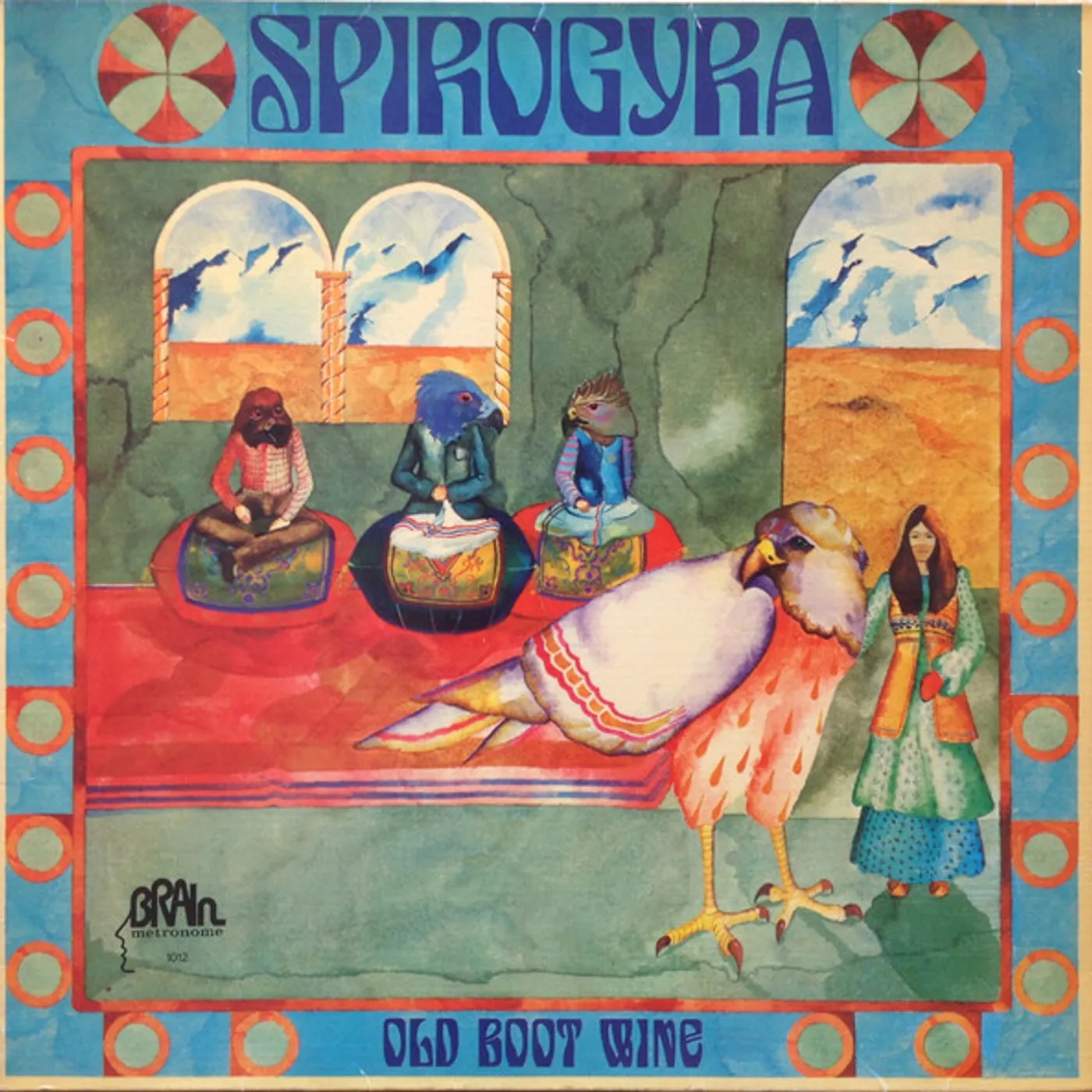 Spirogyra Old Boot Wine Vinyl Record