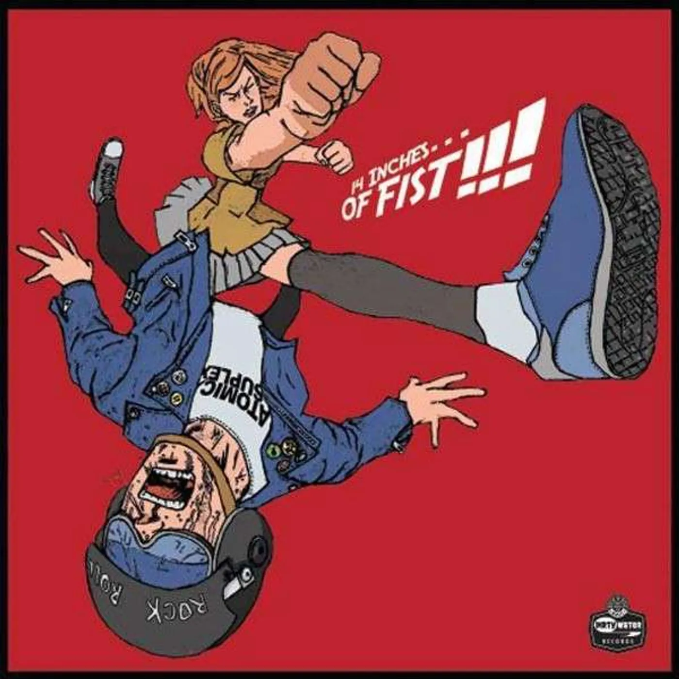 Atomic Suplex Fourteen Inches of Fist Vinyl Record