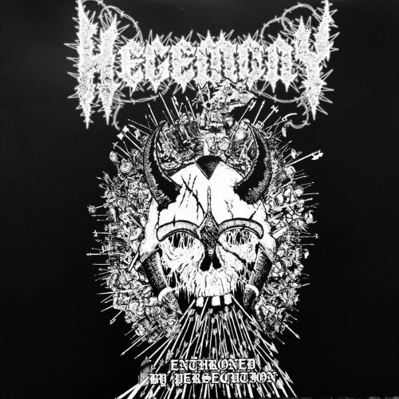 Hegemony ENTHRONED BY PERSECUTION CD
