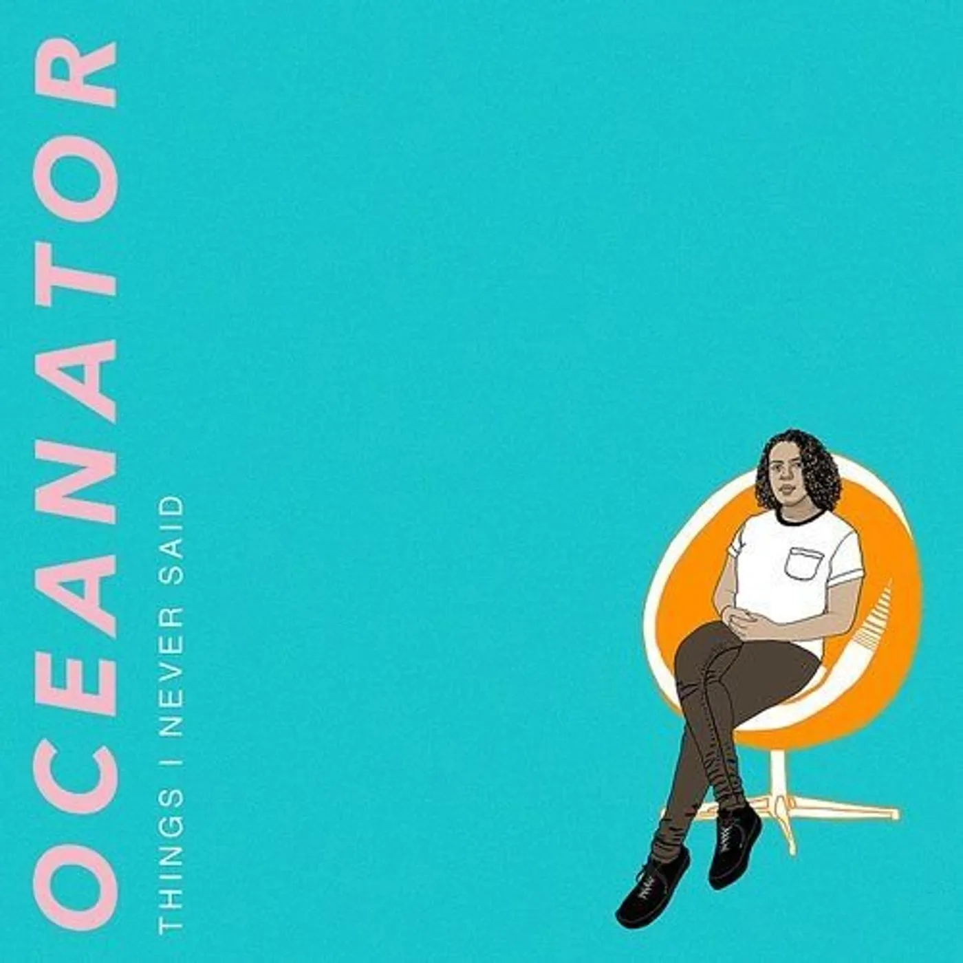 Oceanator THINGS I NEVER SAID (ORANGE SWIRL VINYL) Vinyl Record
