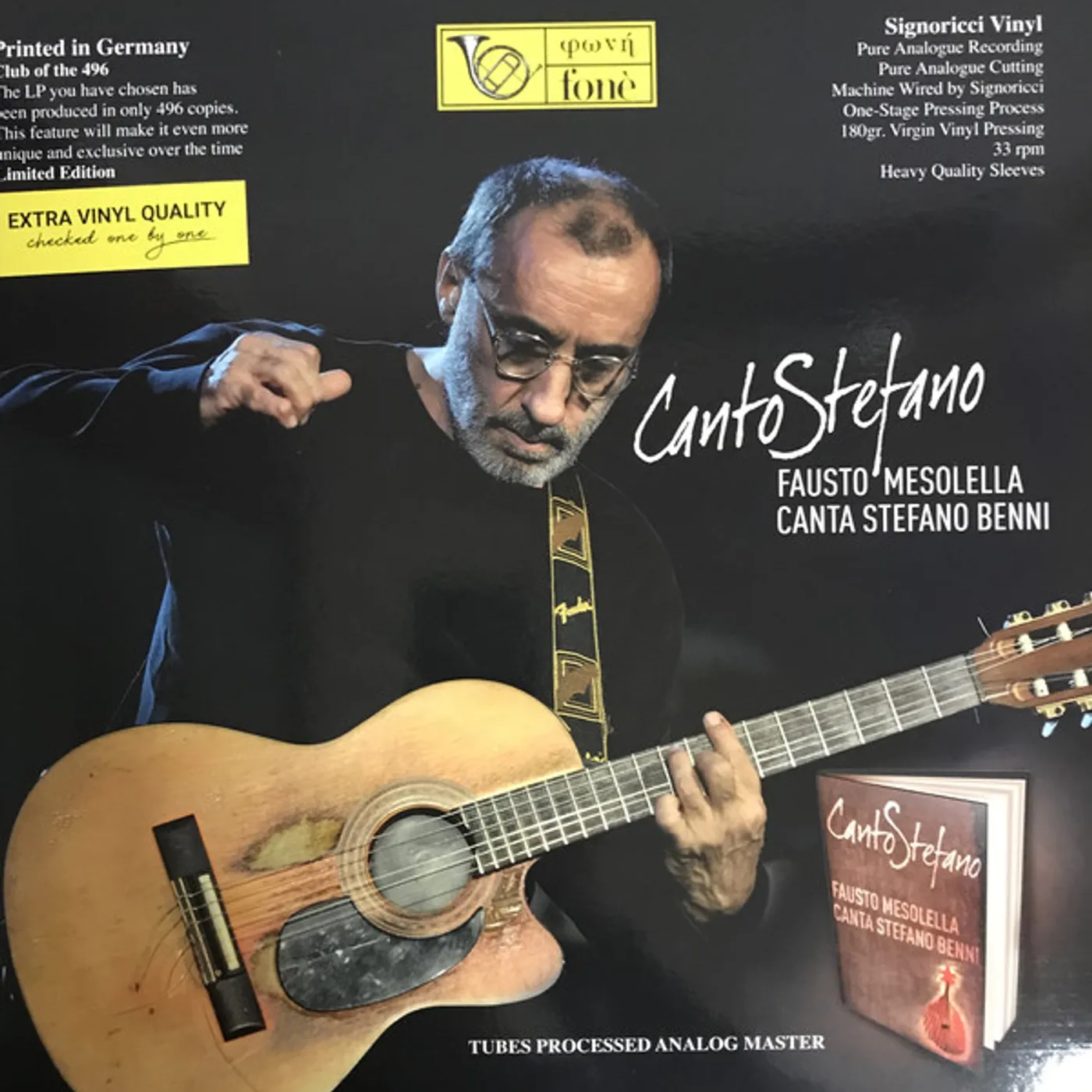 Fausto Mesolella Canto Stefano Vinyl Record
