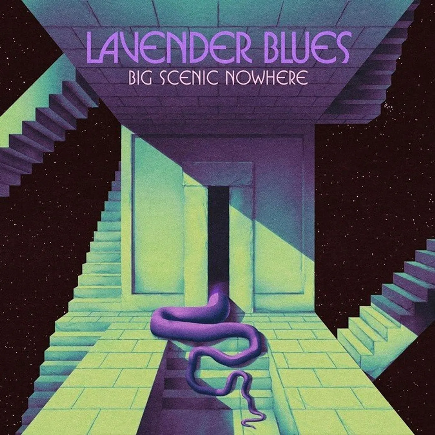 Big Scenic Nowhere Lavender Blues Vinyl Record