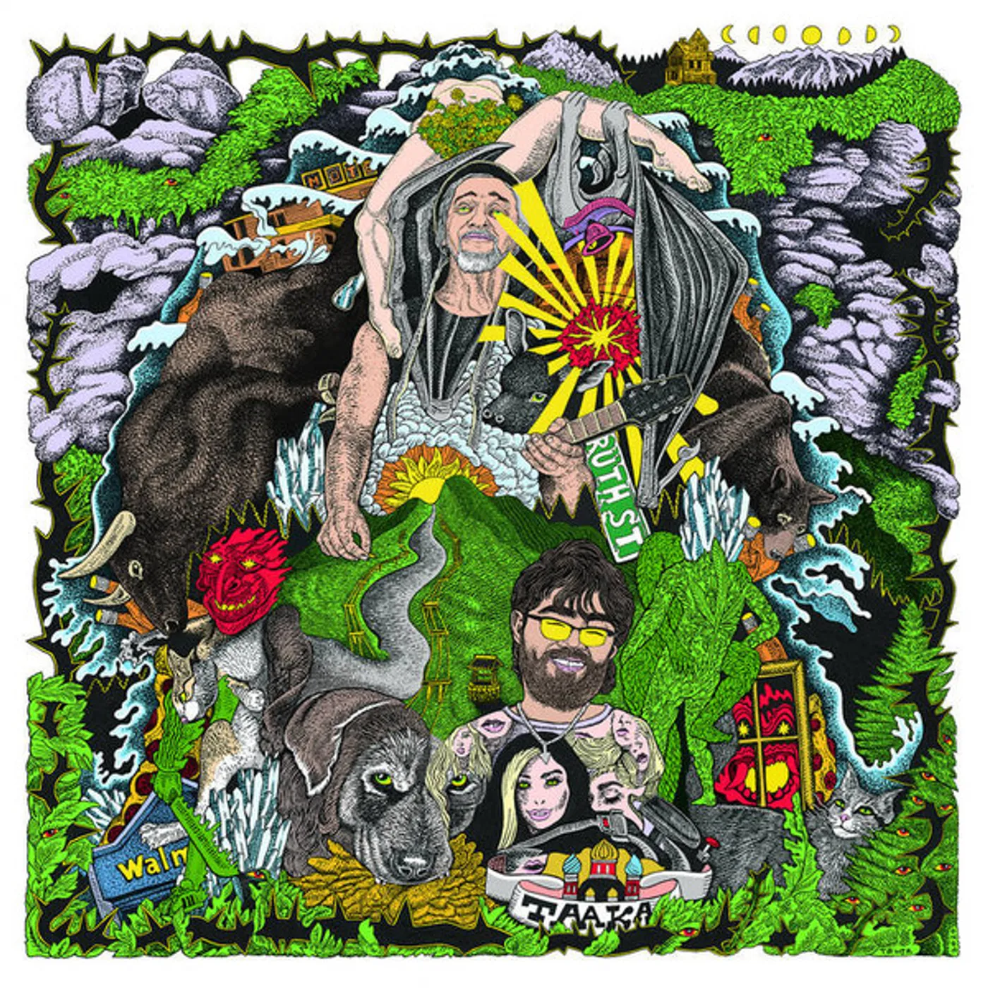 Frank and the Hurricanes Love Ya Love Ya Vinyl Record