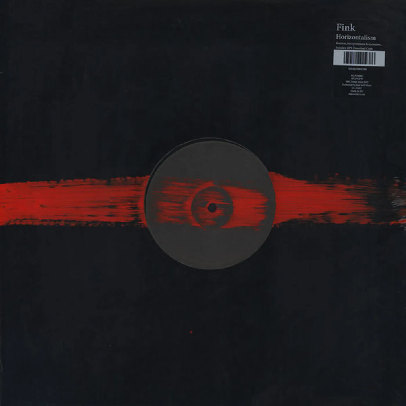 Fink HORIZONTALISM (HAND PAINTED VINYL) Vinyl Record