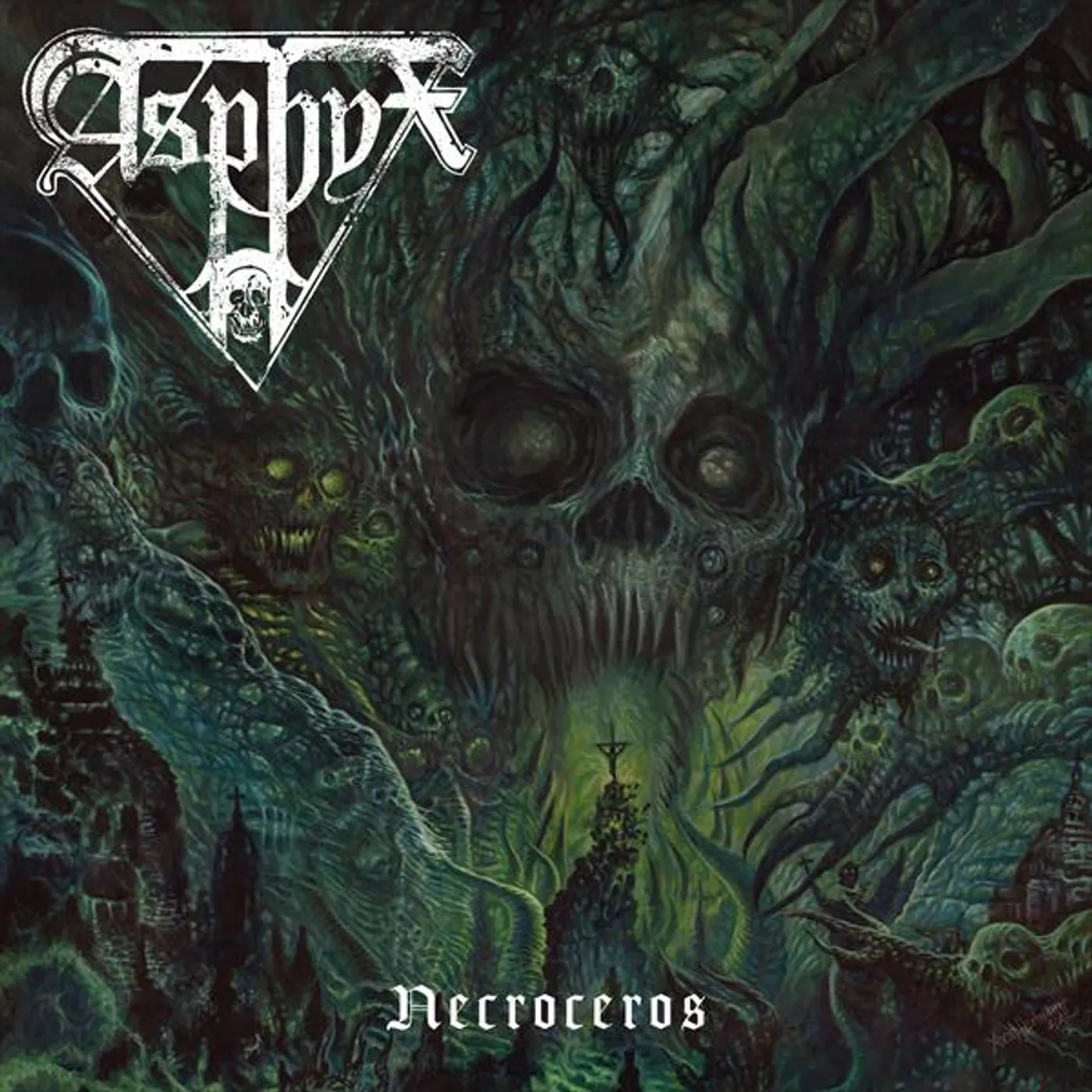 Asphyx Necroceros Vinyl Record