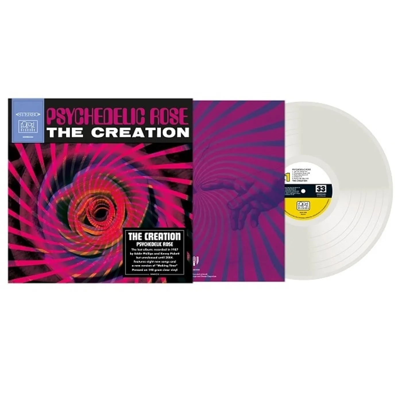 The Creation Psychedelic Rose Vinyl Record