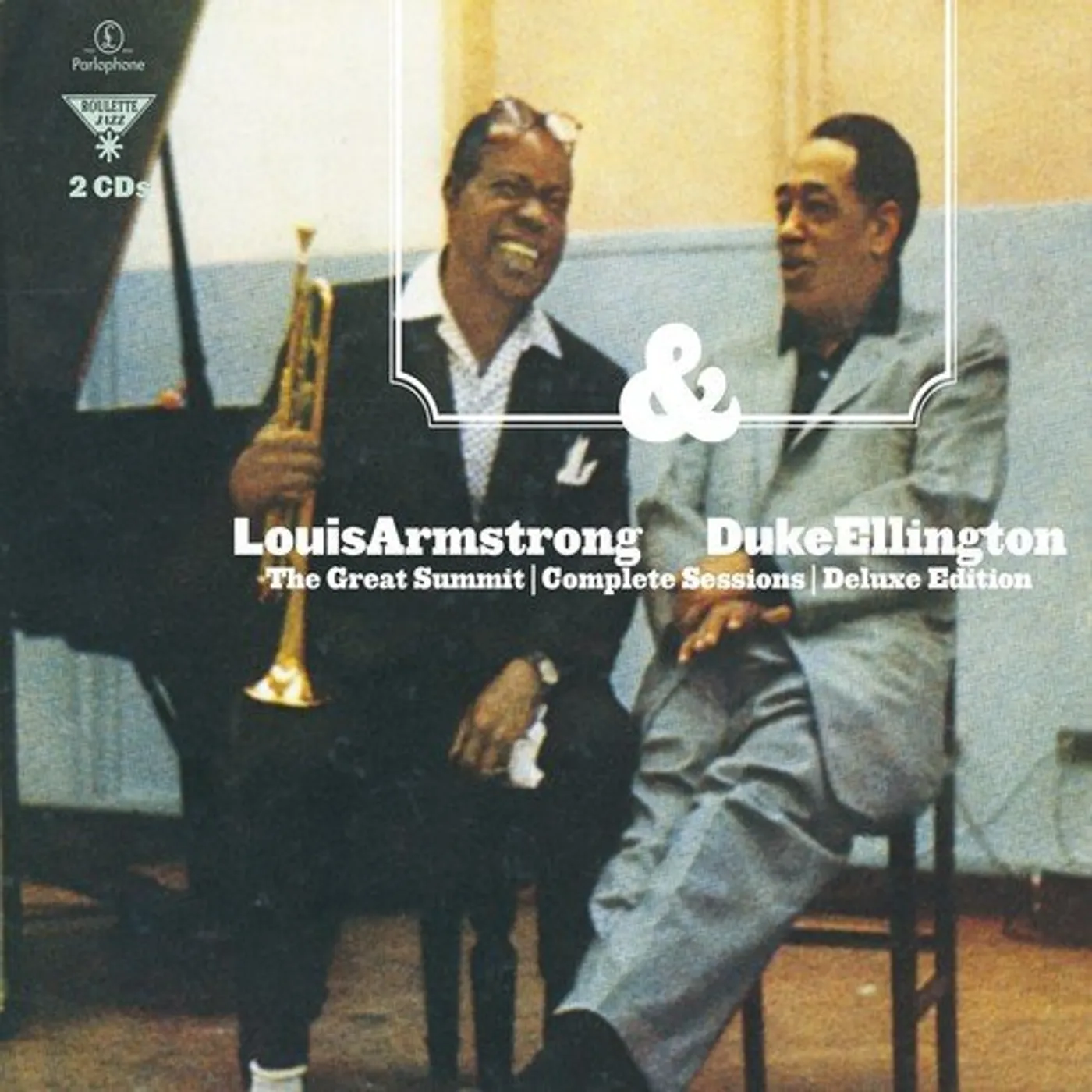 Louis Armstrong & Duke Ellington GREAT SUMMIT Vinyl Record