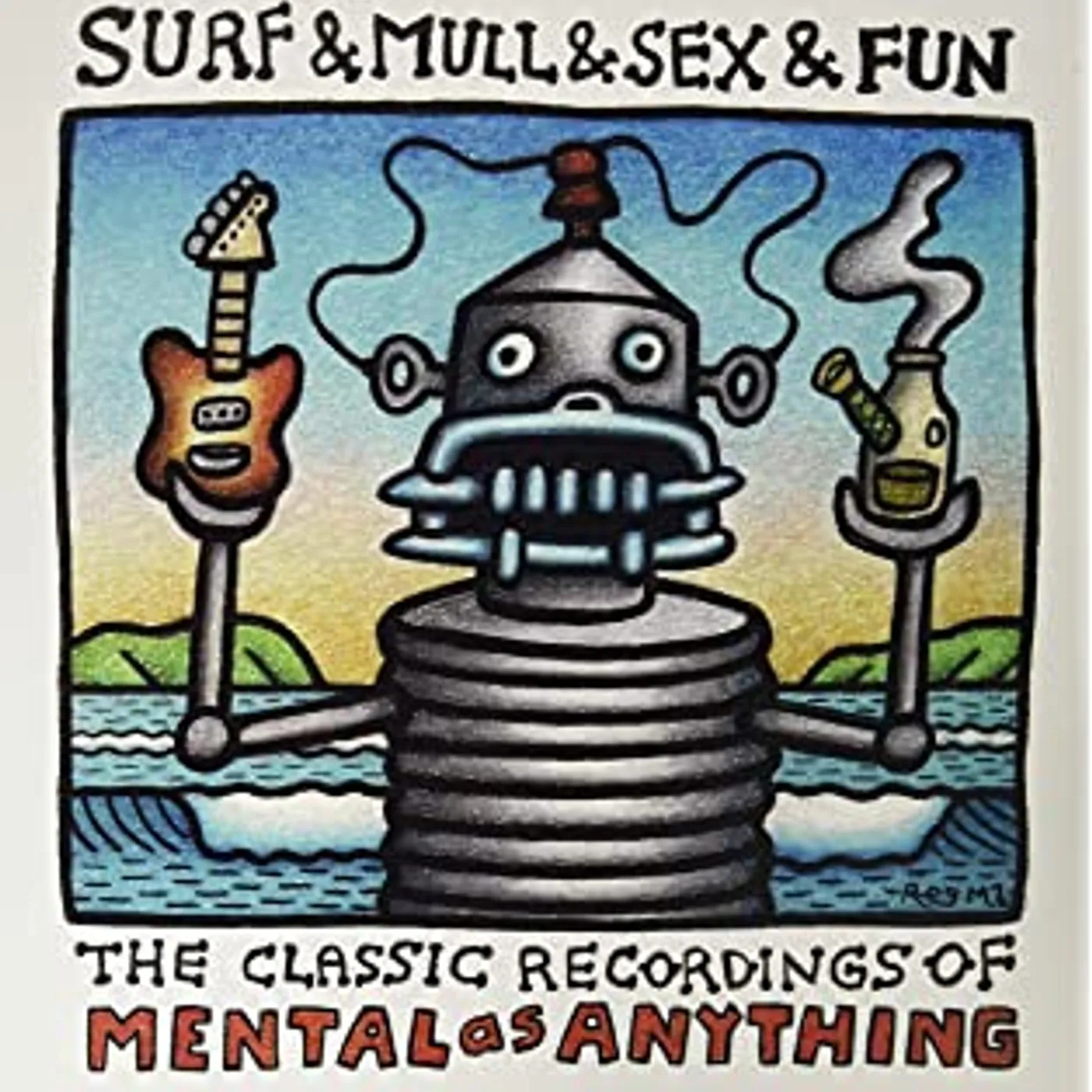 Mental As Anything SURF & MULL & SEX & FUN Vinyl Record