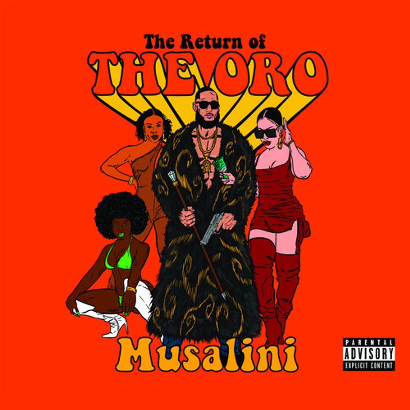 The Musalini RETURN OF THE ORO CD
