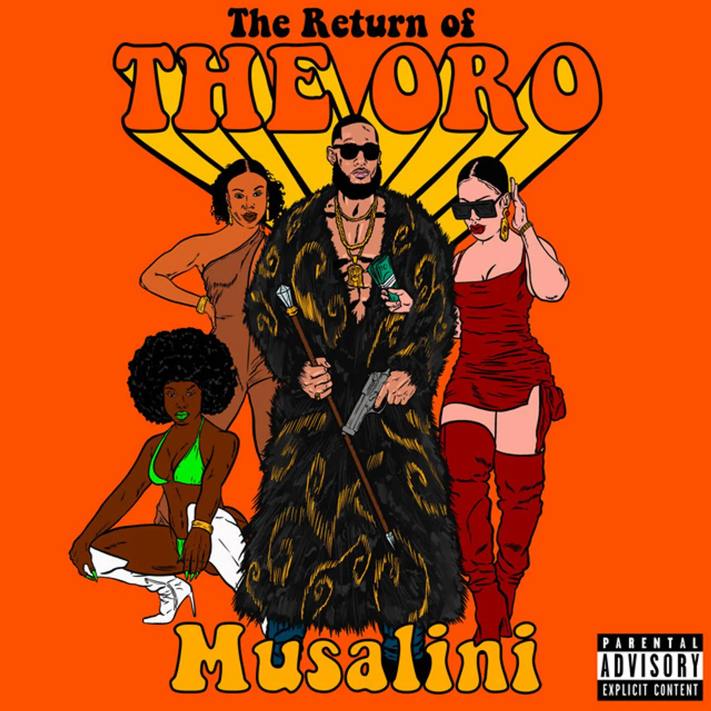 The Musalini RETURN OF THE ORO CD