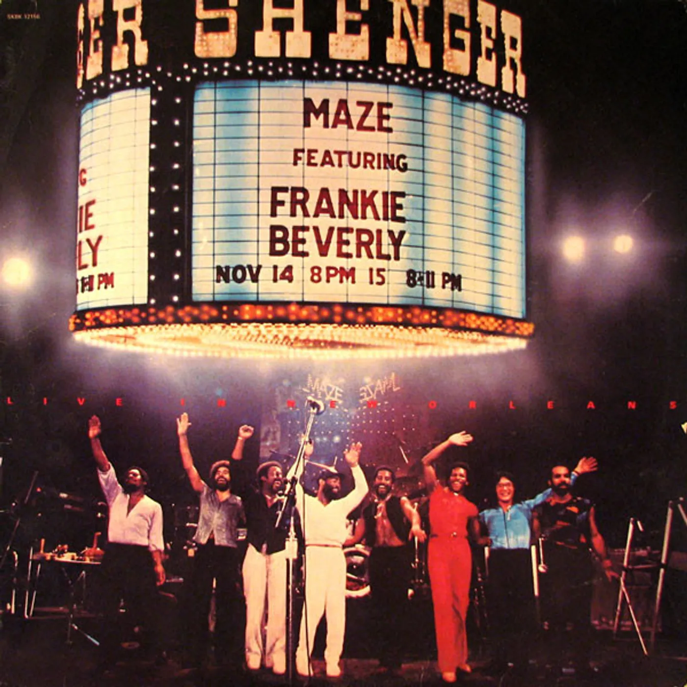 Maze Live In New Orleans Vinyl Record