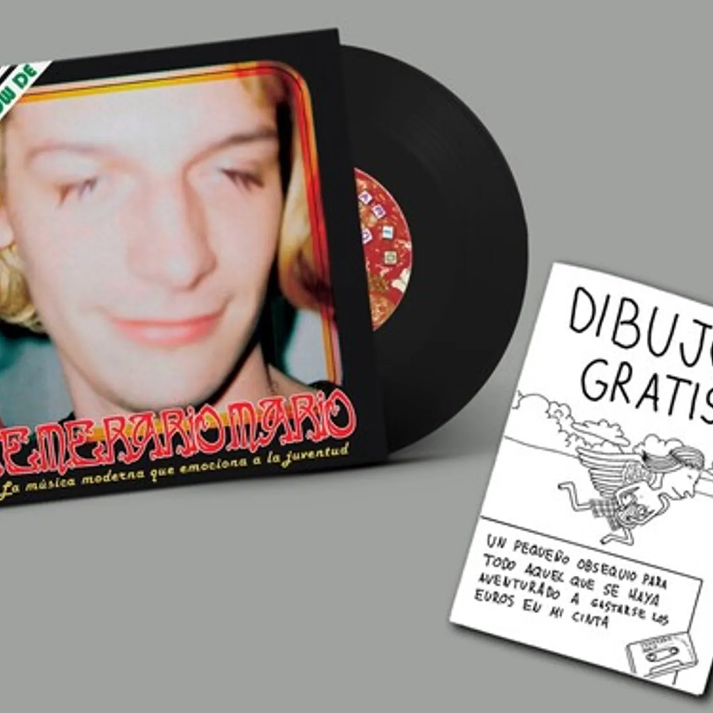 Temerario Mario LA MUSICA MODERNA QUE EMOCIONA A LA JUVENTUD Vinyl Record