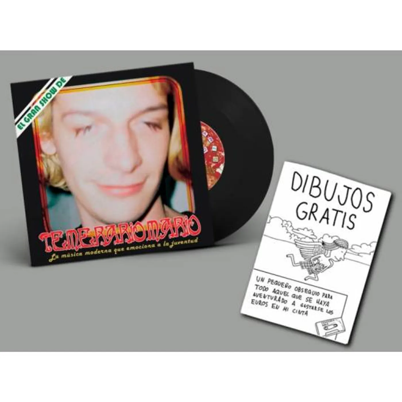 Temerario Mario LA MUSICA MODERNA QUE EMOCIONA A LA JUVENTUD Vinyl Record