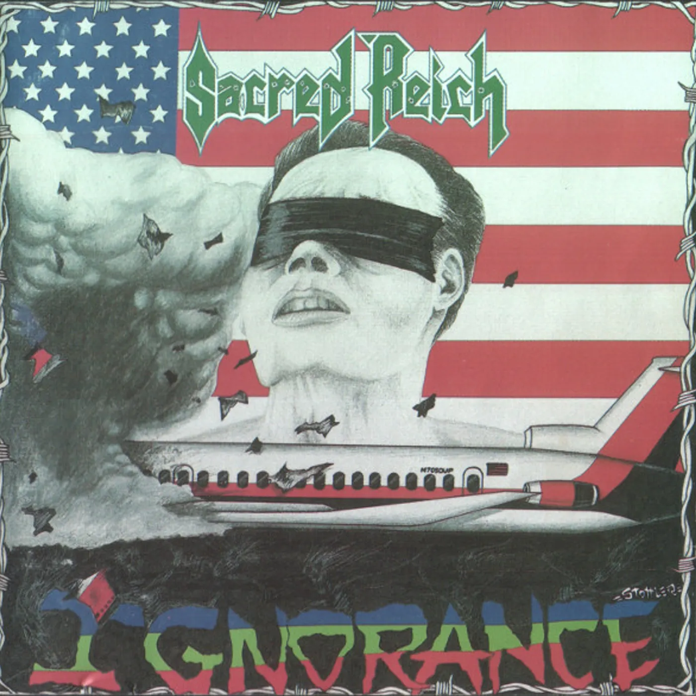 Sacred Reich Ignorance Vinyl Record