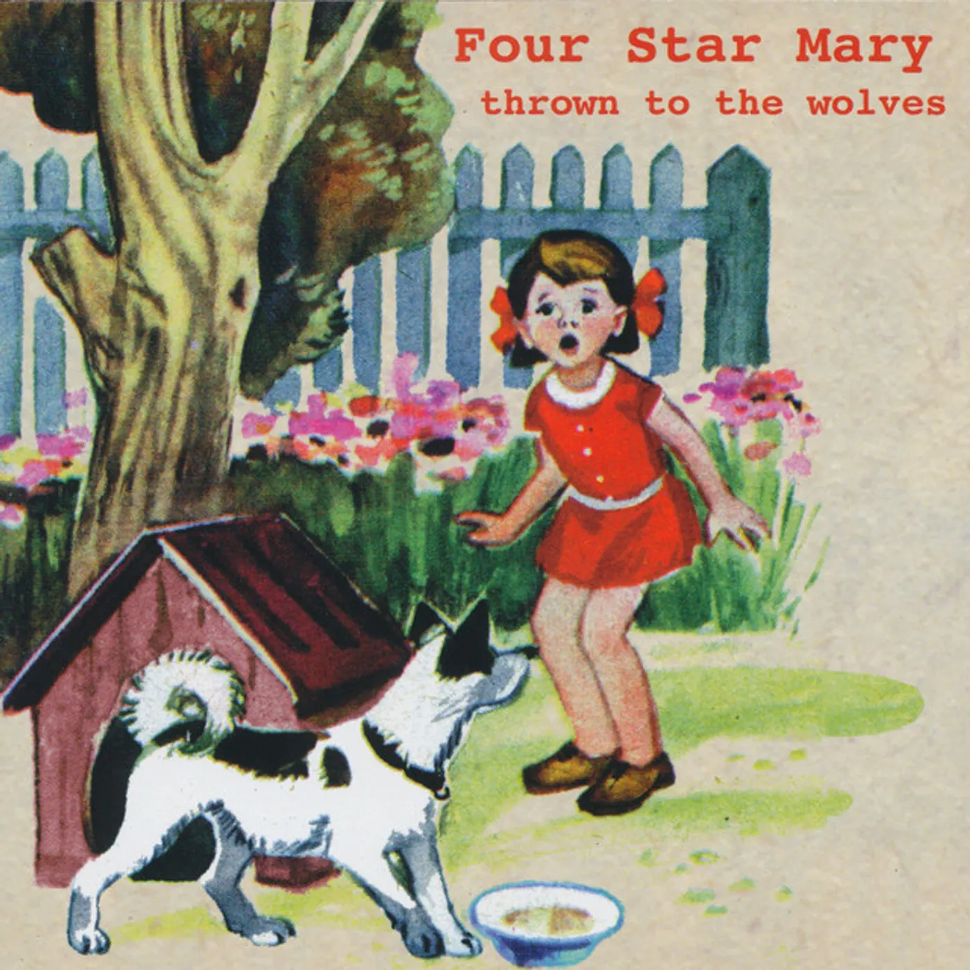 Four Star Mary THROWN TO THE WOLVES CD