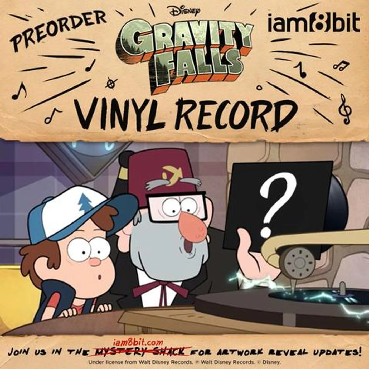 Brad Breeck Gravity Falls (2LP) Vinyl Record