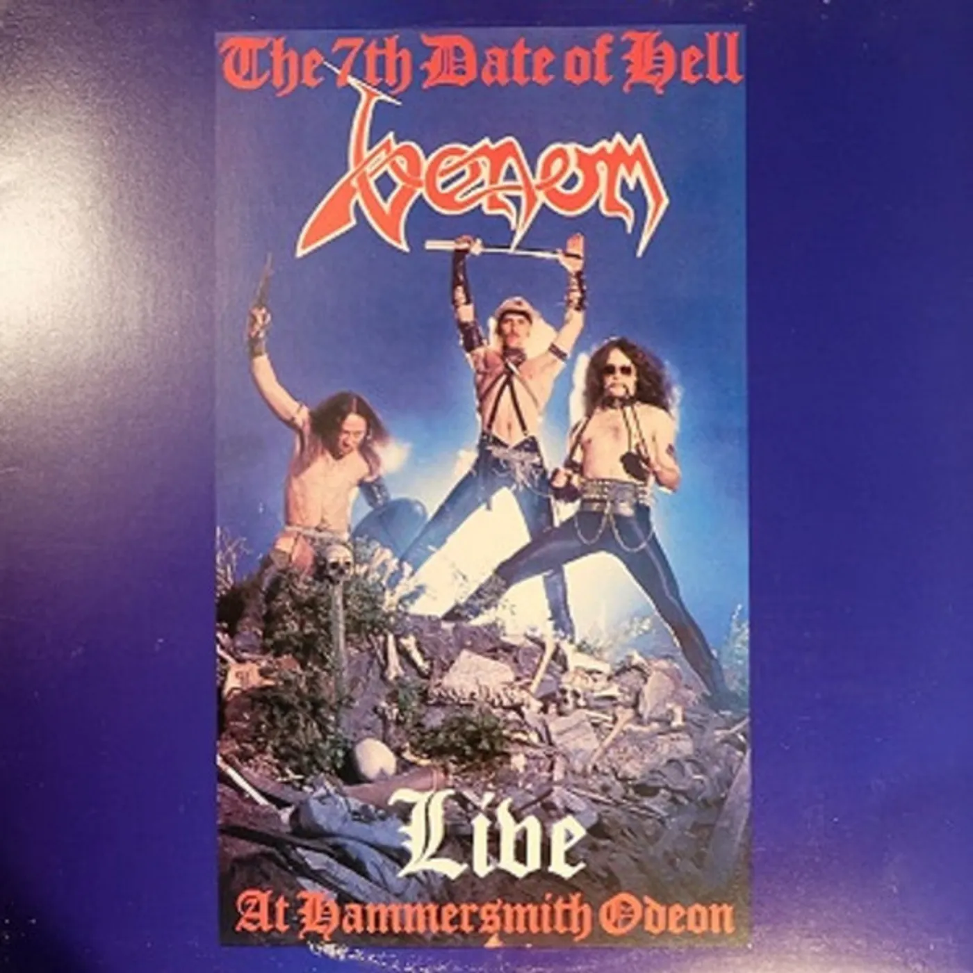 Venom 7TH DATE OF HELL - LIVE AT HAMMERSMITH 1984 Vinyl Record
