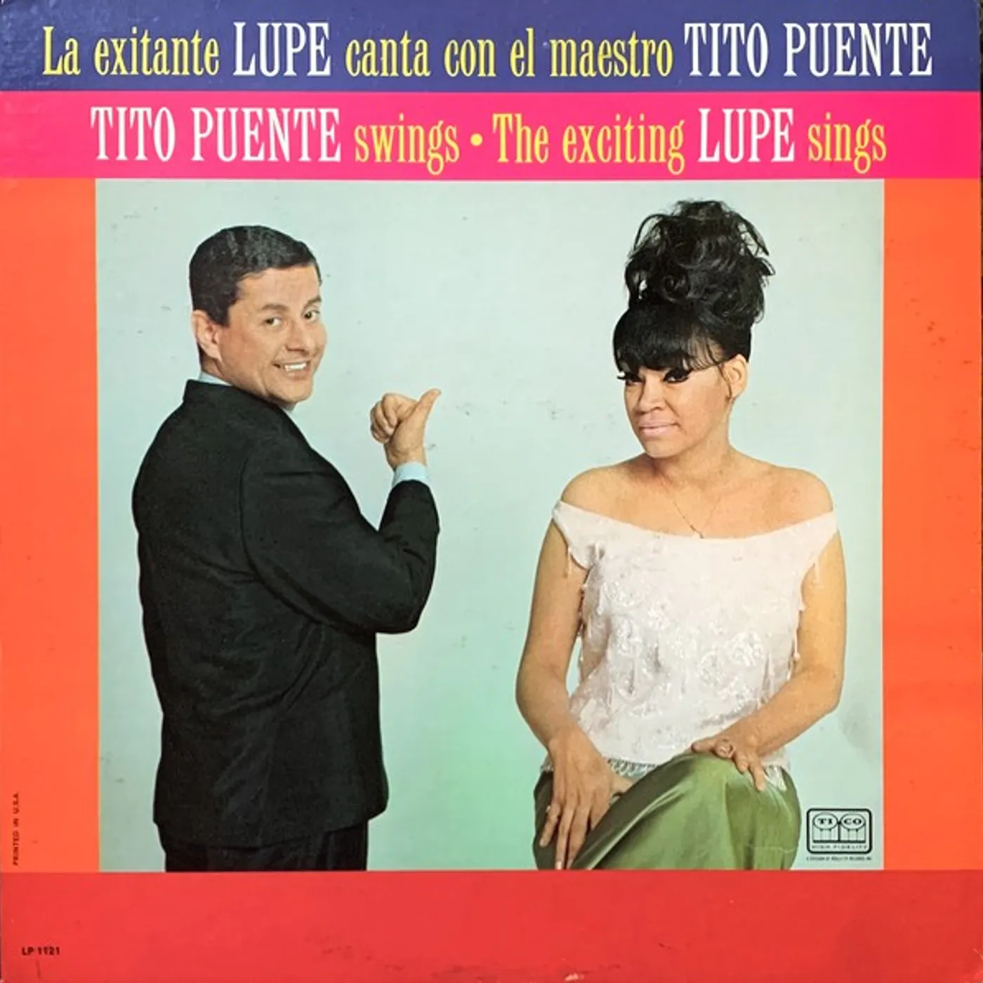 Tito Puente & La Lupe TITO PUENTE SWINGS THE EXCITING LUPE SINGS Vinyl Record