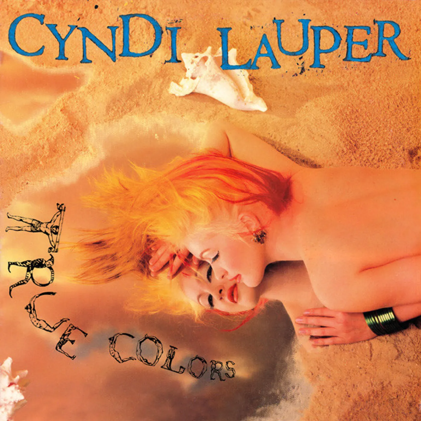 Cyndi Lauper TRUE COLORS (180G) Vinyl Record