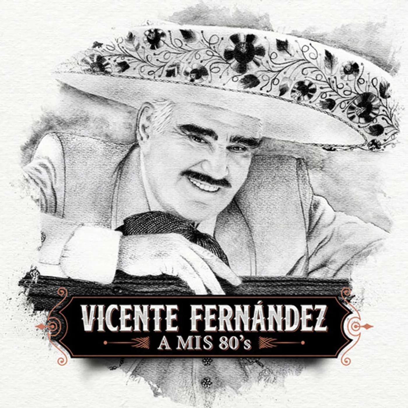 Vicente Fernández MIS 80'S (2LP) Vinyl Record