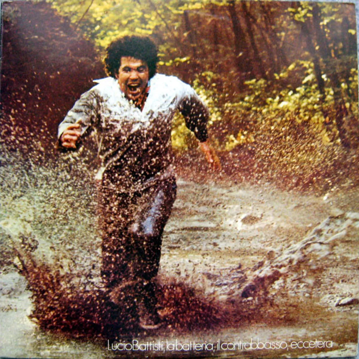 Lucio Battisti LA BATTERIA IL CONTRABBASSO ECCETERA Vinyl Record