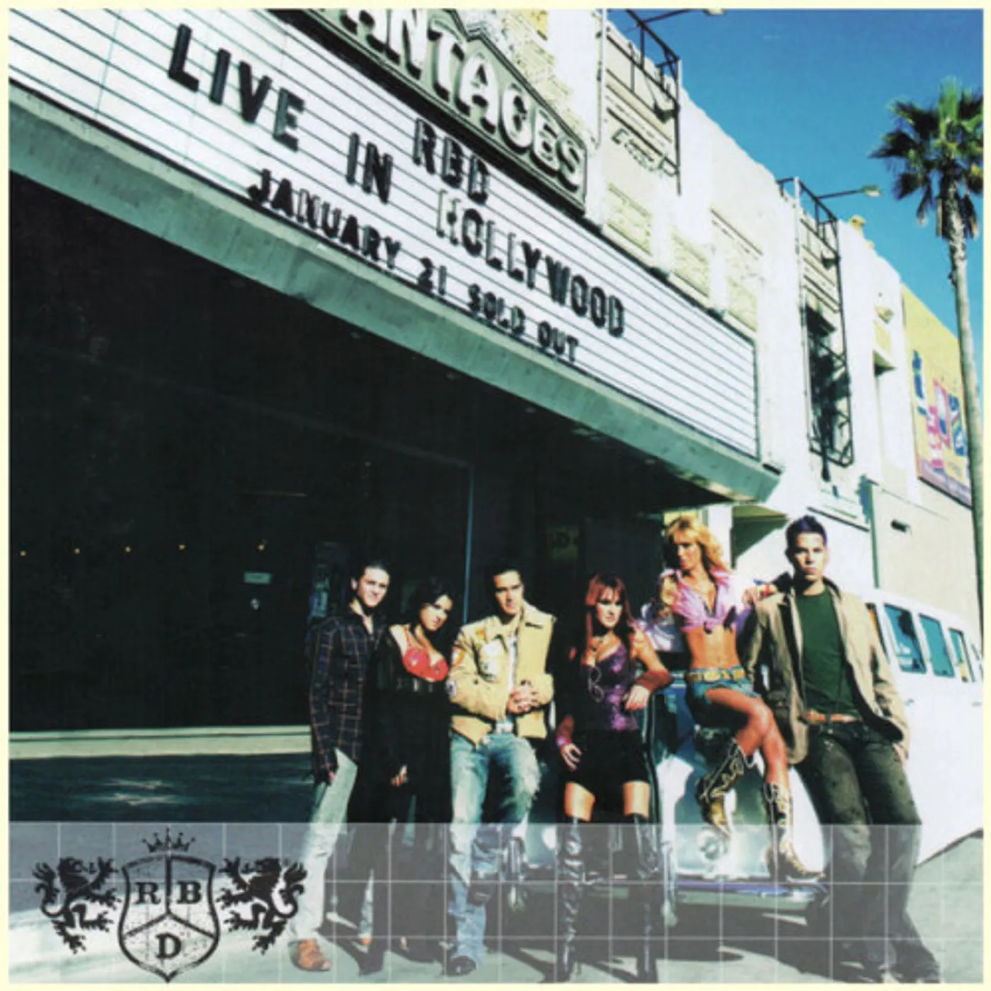 RBD LIVE IN HOLLYWOOD CD