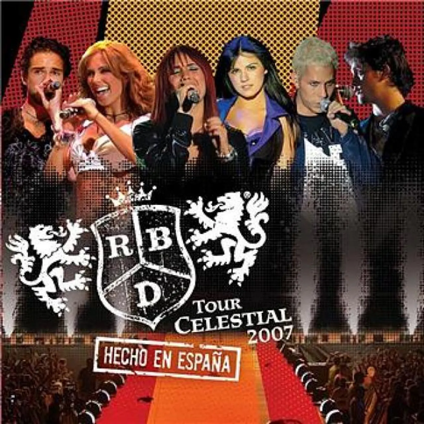 RBD HECHO EN ESPANA: TOUR CELESTIAL 2007 CD