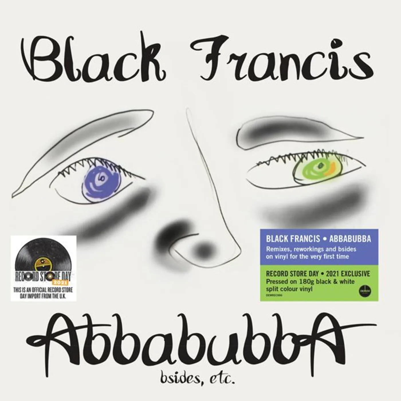 Black Francis Abbabubba Vinyl Record