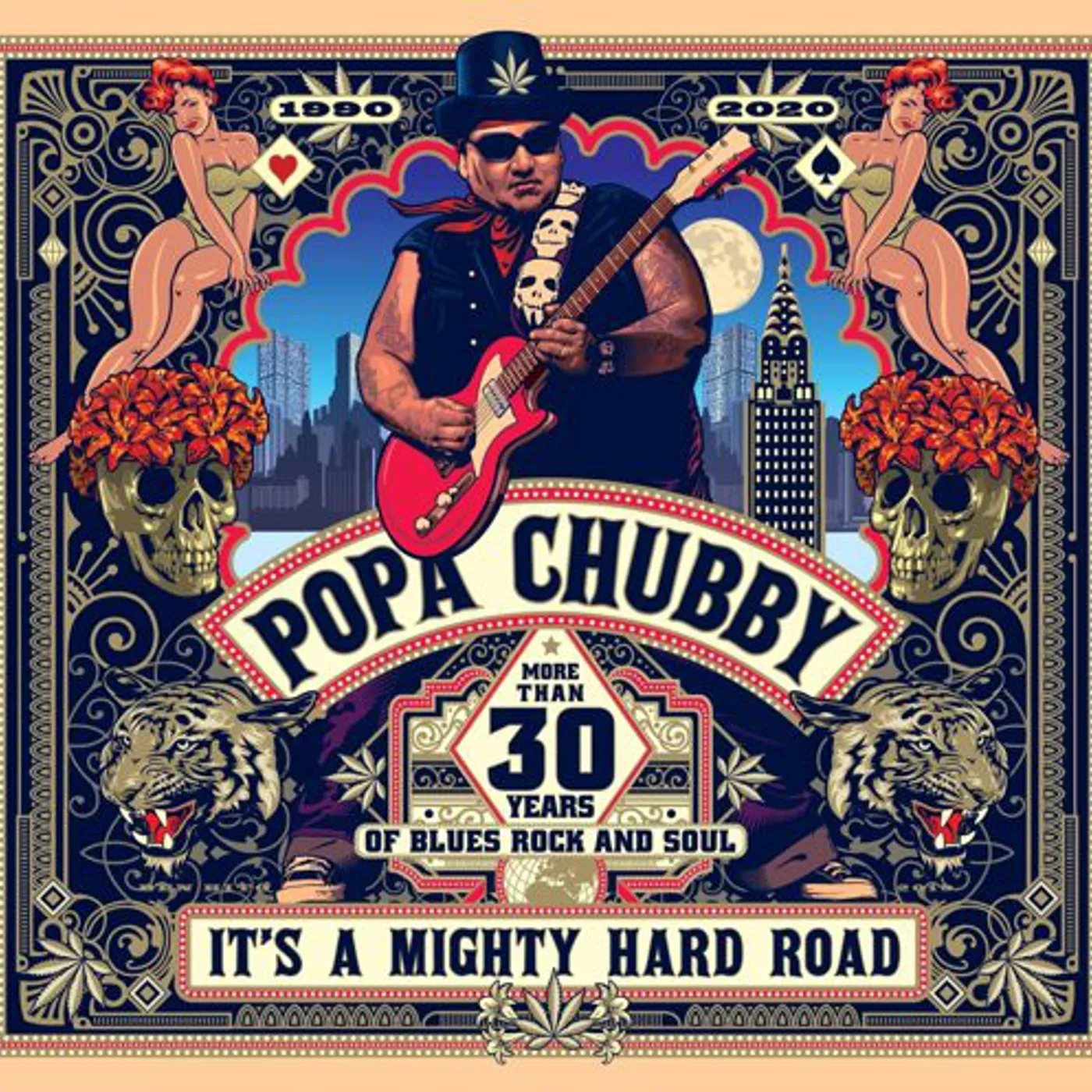 Popa Chubby IT'S A MIGHTY HARD ROAD CD