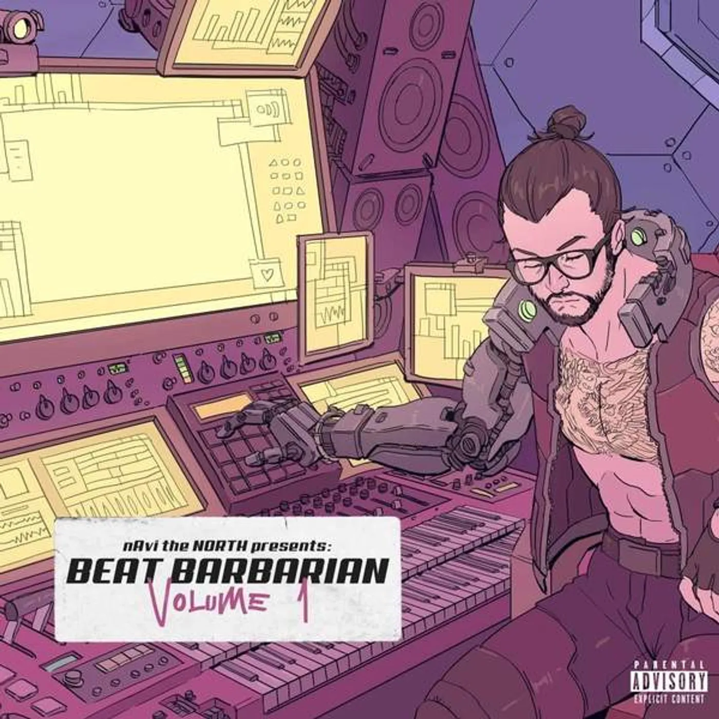 Navi the North BEAT BARBARIAN VOL. 1 Vinyl Record