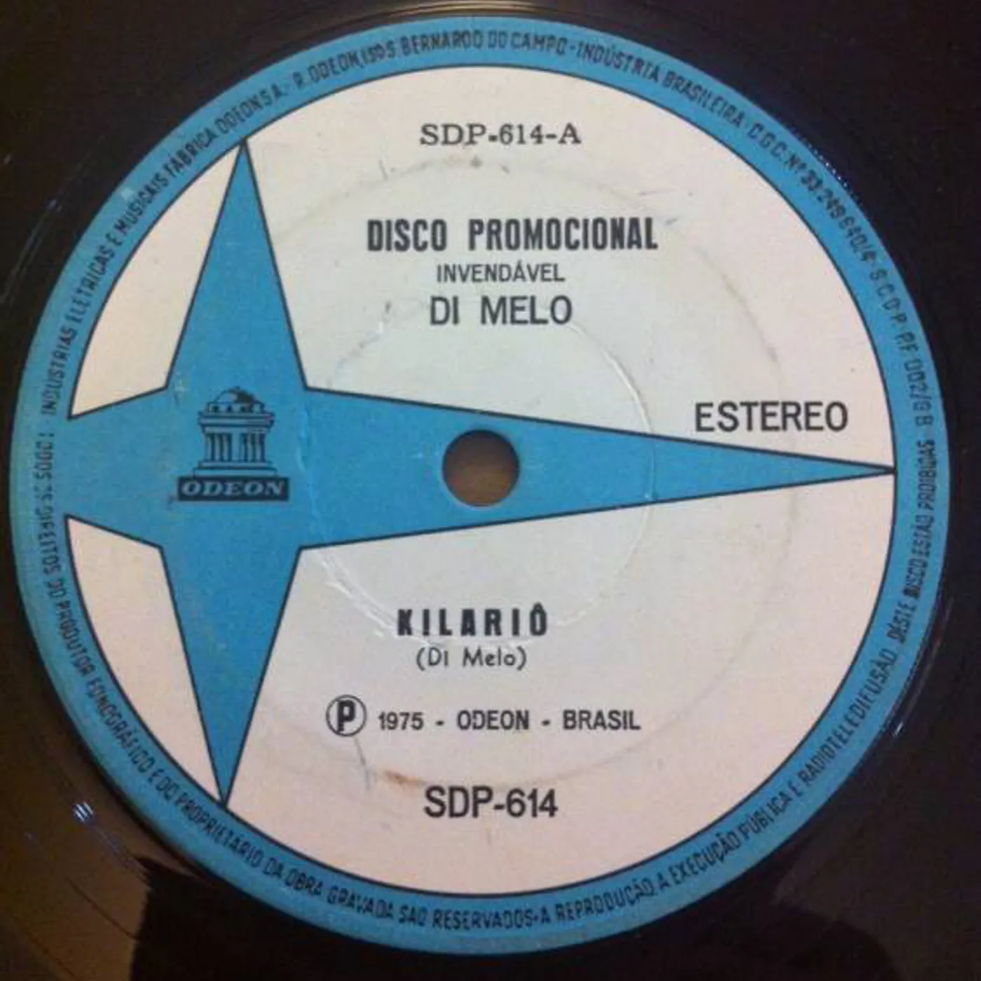 Di Melo KILARIO / PERNALONGA Vinyl Record