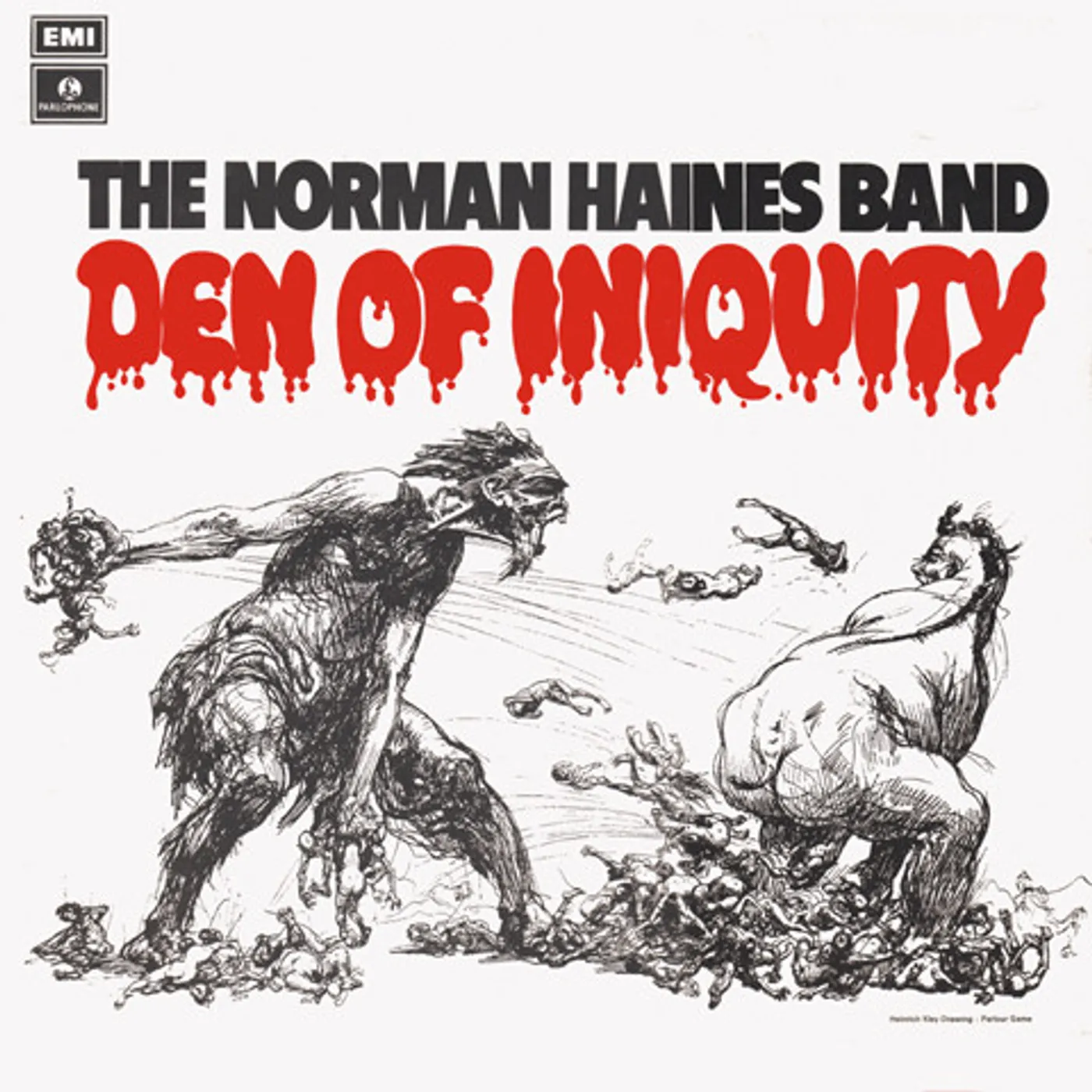 The Norman Haines Band Den of Iniquity Vinyl Record