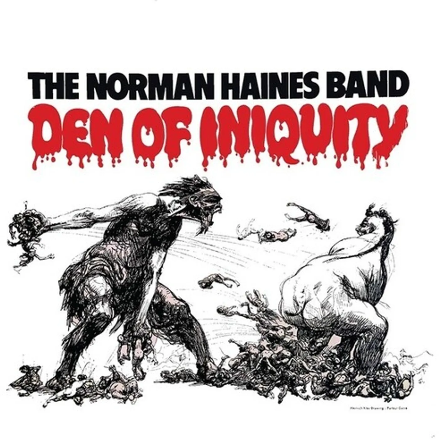 The Norman Haines Band Den of Iniquity Vinyl Record