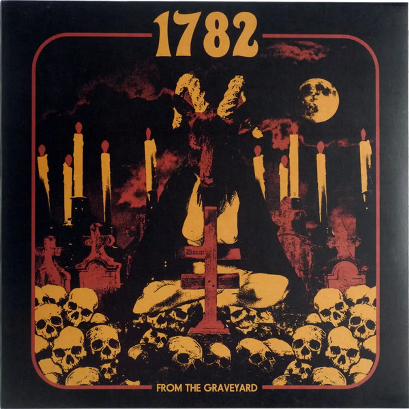 1782 FROM THE GRAVEYARD (TRANSPARENT PURPLE/BLACK SPLATTER VINYL) Vinyl Record