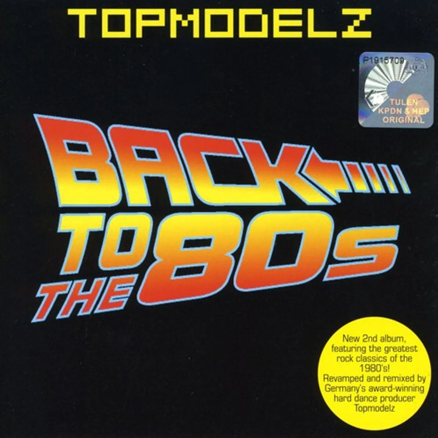 Topmodelz BACK TO THE 80S CD