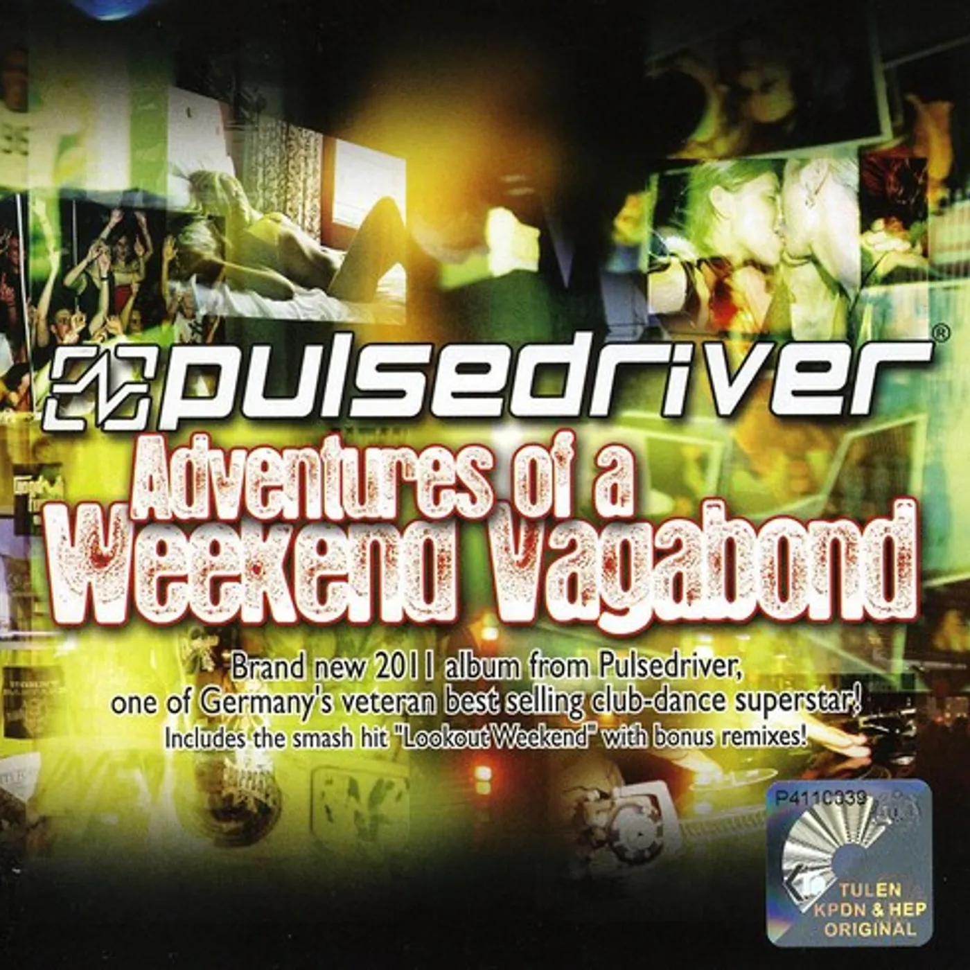 Pulsedriver ADVENTURES OF A WEEKEND VAGABOND CD