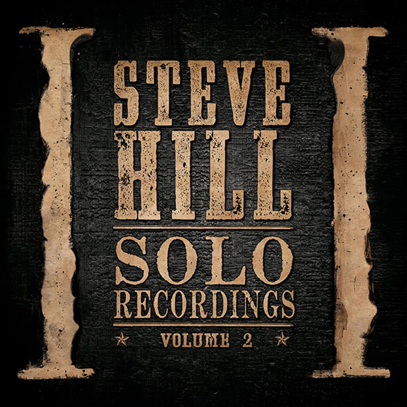 Steve Hill SOLO RECORDINGS V2 Vinyl Record