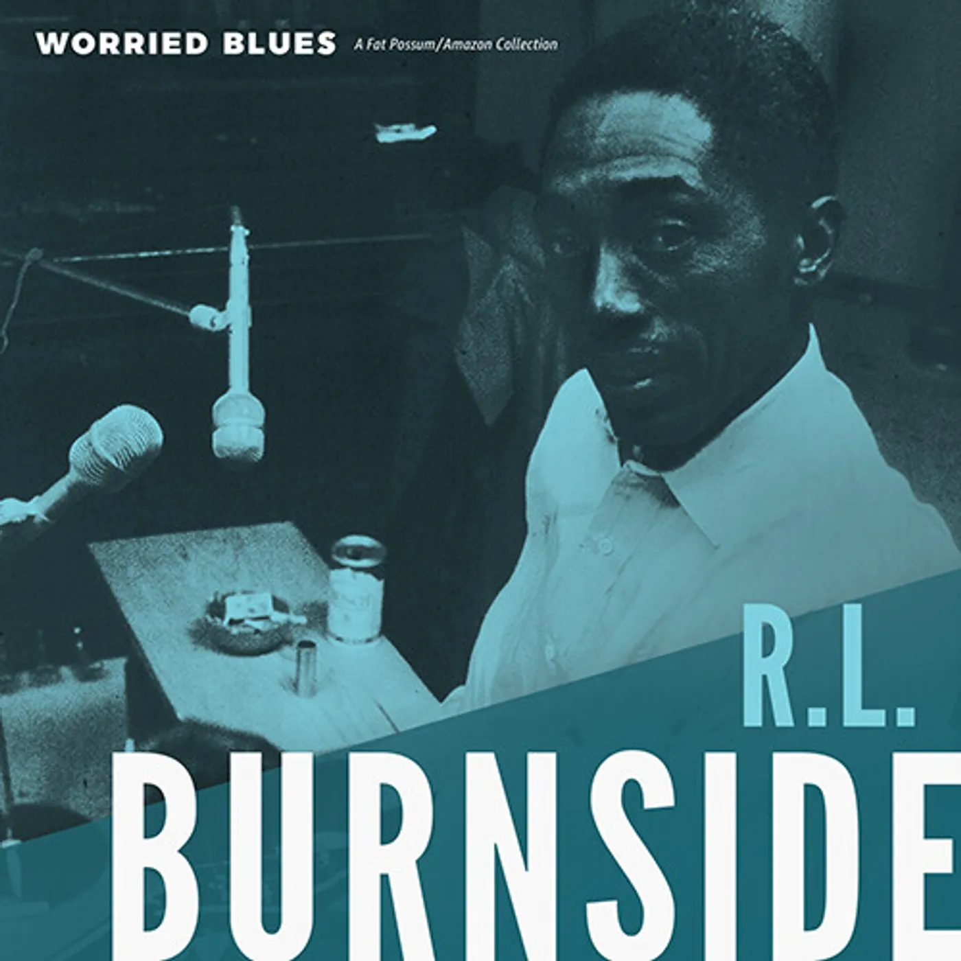 R.L. Burnside WORRIED BLUES Vinyl Record