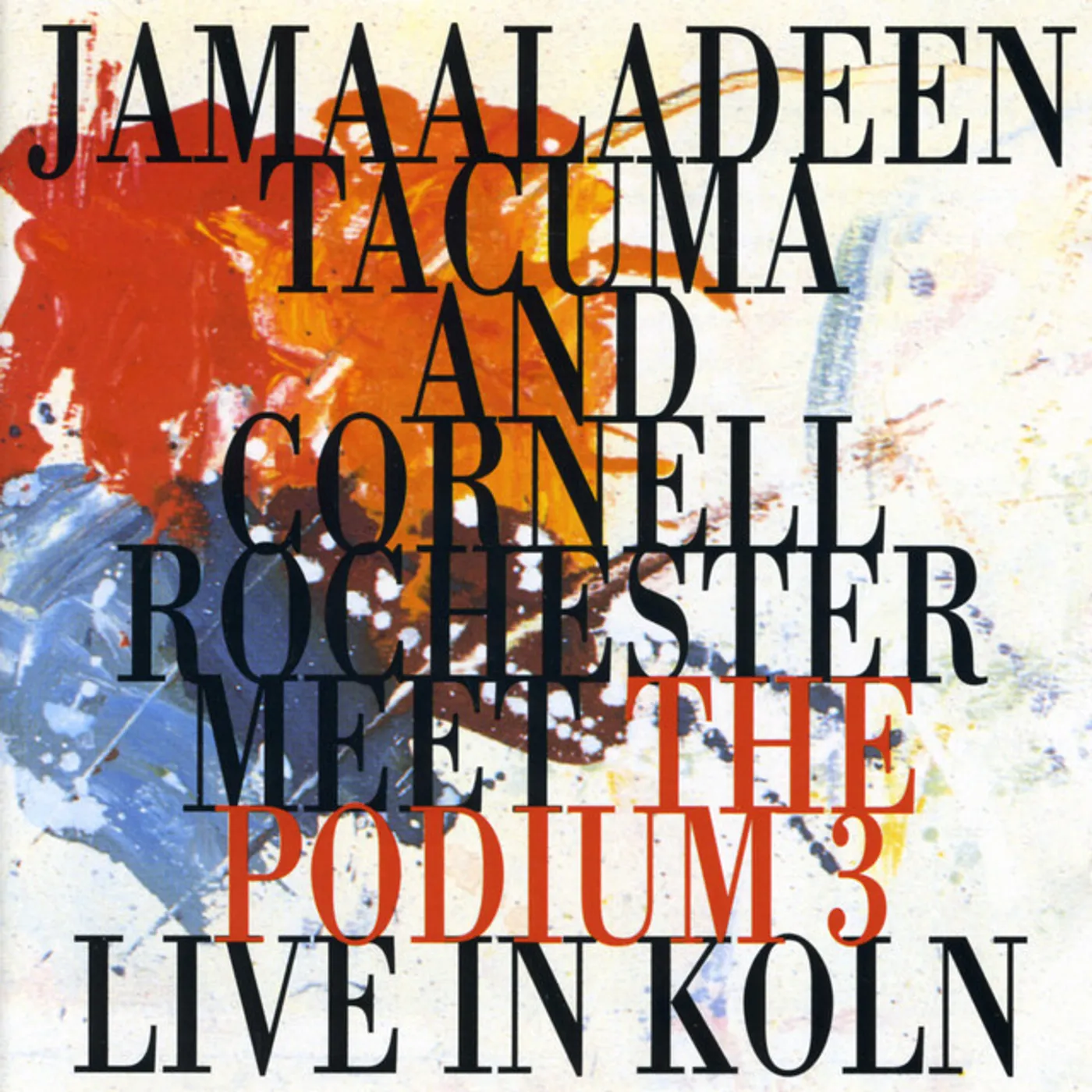 Jamaaladeen Tacuma LIVE IN KOLN CD